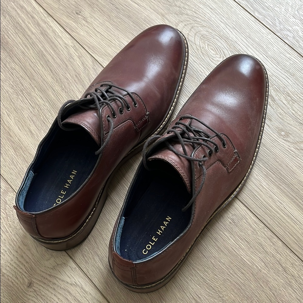 Cole Haan Men's Dark Brown Oxfords